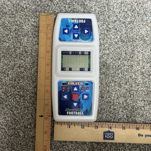 Coleco Head to Head Football Techno Source Handheld Electronic Game 2005 - Picture 11 of 11